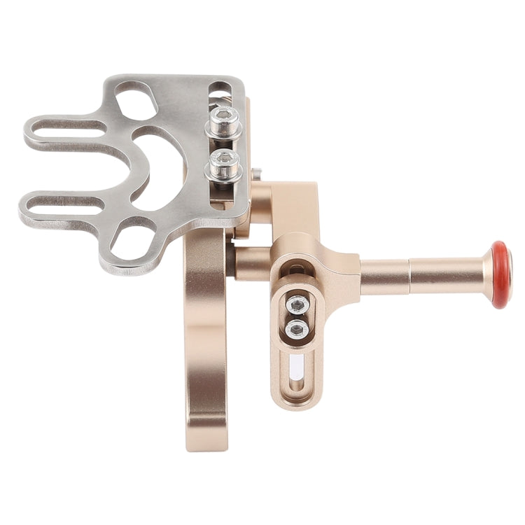 PULUZ Underwater Shutter Release Trigger Extension Adapter Lever Mount (Gold)
