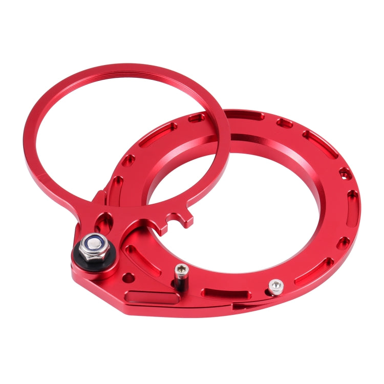 PULUZ Aluminum Alloy 67mm to 67mm Swing Wet-Lens Diopter Adapter Mount for DSLR Underwater Diving Housing (Red)