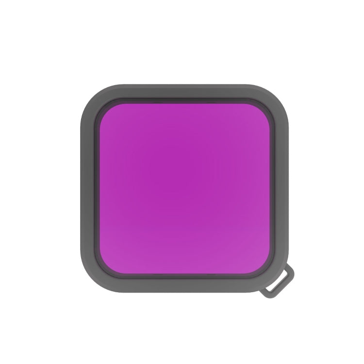 PULUZ Dive Color Lens Filter for DJI Osmo Action (Purple)