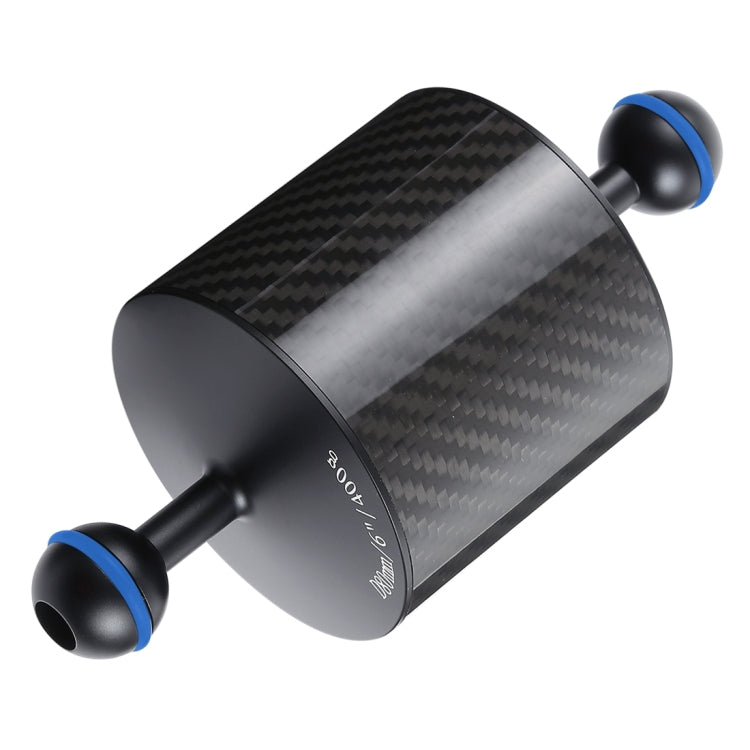 PULUZ 6.1 inch Carbon Fiber Floating Arm with Dual Balls for Underwater Photography