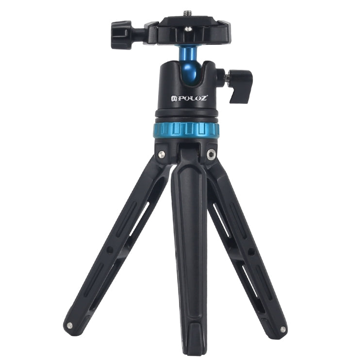 PULUZ Pocket Mini Adjustable Metal Desktop Tripod Mount with 360 Degree Ball Head