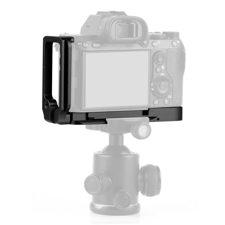 Vertical Shoot Quick Release L Plate Bracket for Sony A9 / A7 III/ A7R III (Black)