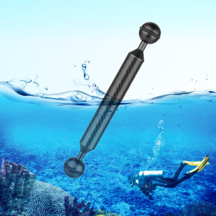 PULUZ 7 Inch Carbon Fiber Floating Arm - Durable and Lightweight Dual Balls Arm