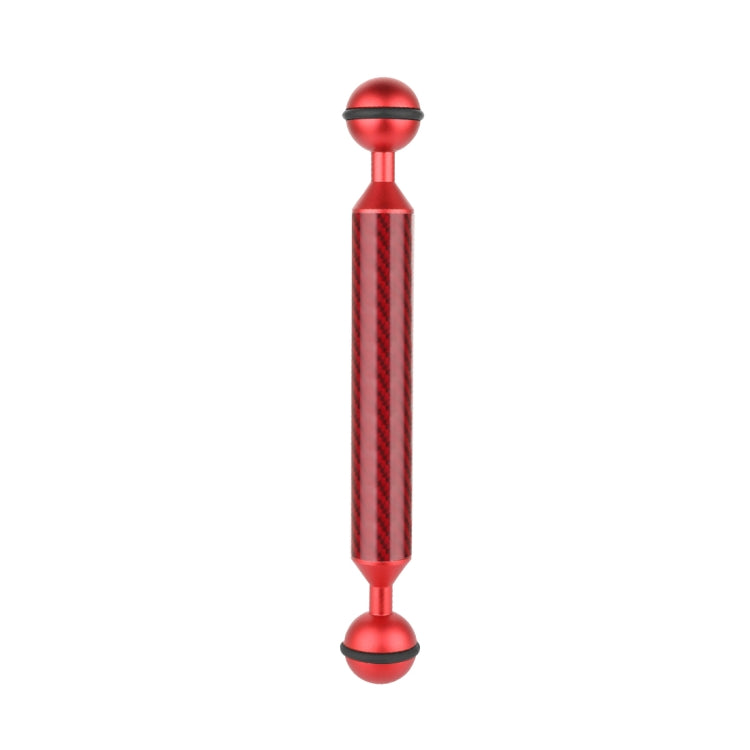 PULUZ 7 inch Carbon Fiber Floating Arm with Dual Balls for Underwater Photography