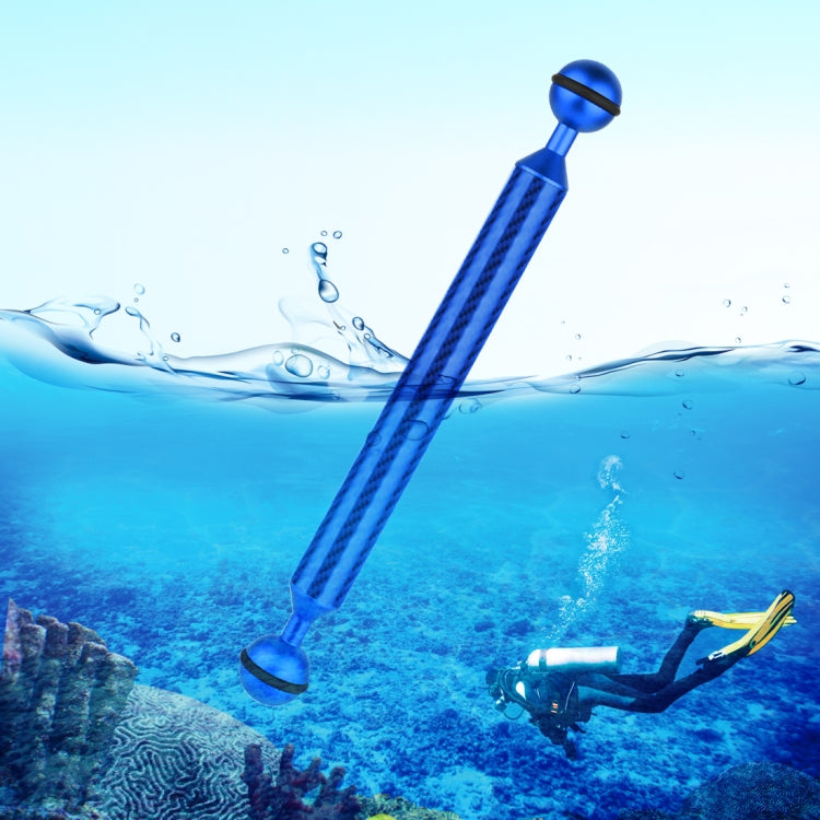 PULUZ 9-inch Carbon Fiber Floating Arm for Underwater Photography