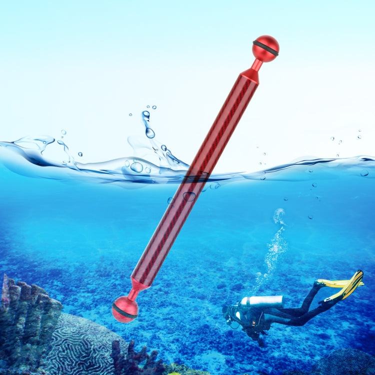 PULUZ 11 inch Carbon Fiber Floating Arm for Stable Underwater Photography