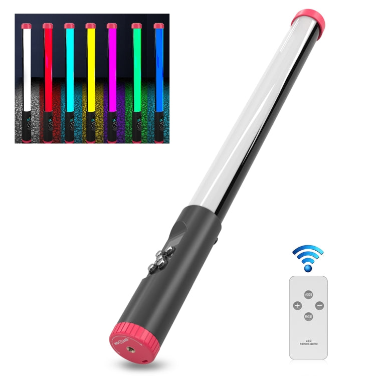 PULUZ RGB 114 LEDs Waterproof Photography Handheld Light Stick with Remote Control - Red
