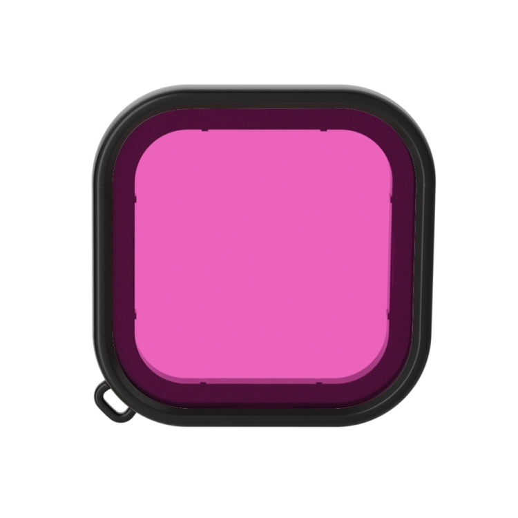 PULUZ Square Diving Color Lens Filter for GoPro HERO8 Black (Purple)
