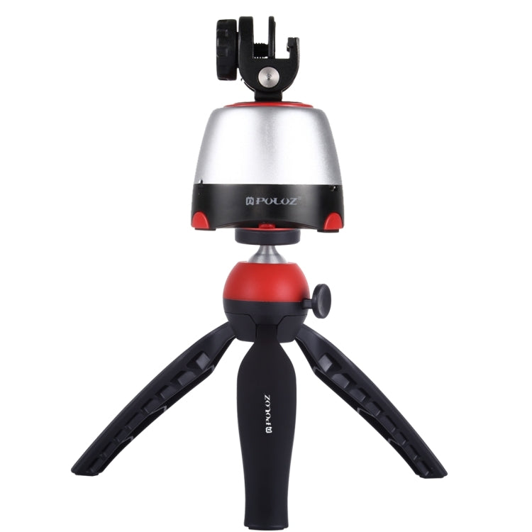 PULUZ Electronic 360 Degree Rotation Panoramic Head with Remote Control for Smartphones, GoPro, and DSLR Cameras