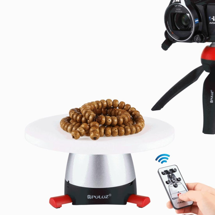 Remote-Controlled 360° Rotating Tripod Head for Smartphones, GoPro, and DSLR Cameras