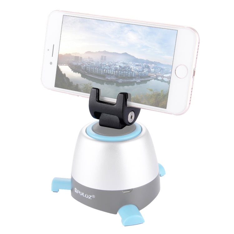 360-Degree Rotating PULUZ Metal Clamp Phone Mount with Panoramic Head