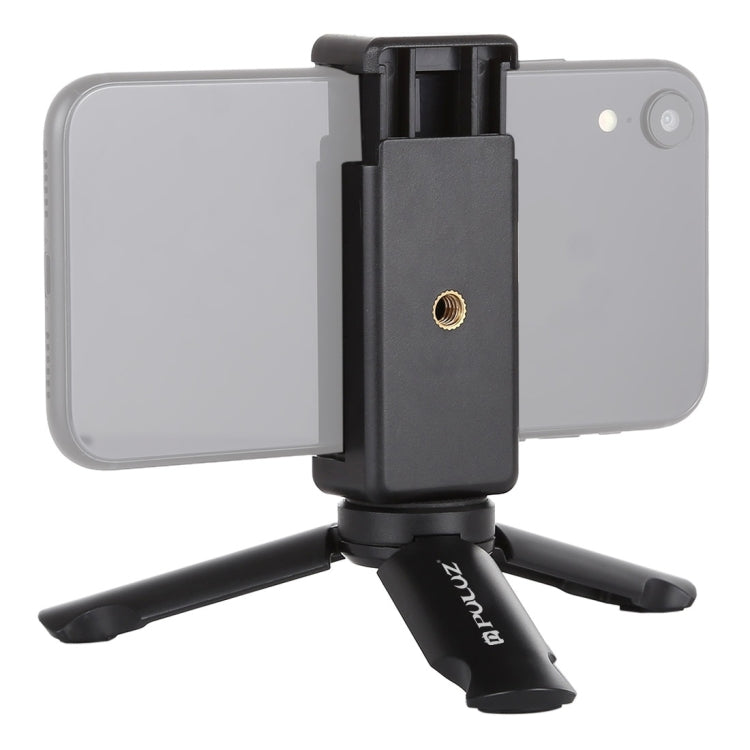 PULUZ Mini Plastic Tripod and Universal Phone Clamp Bracket for Smartphones