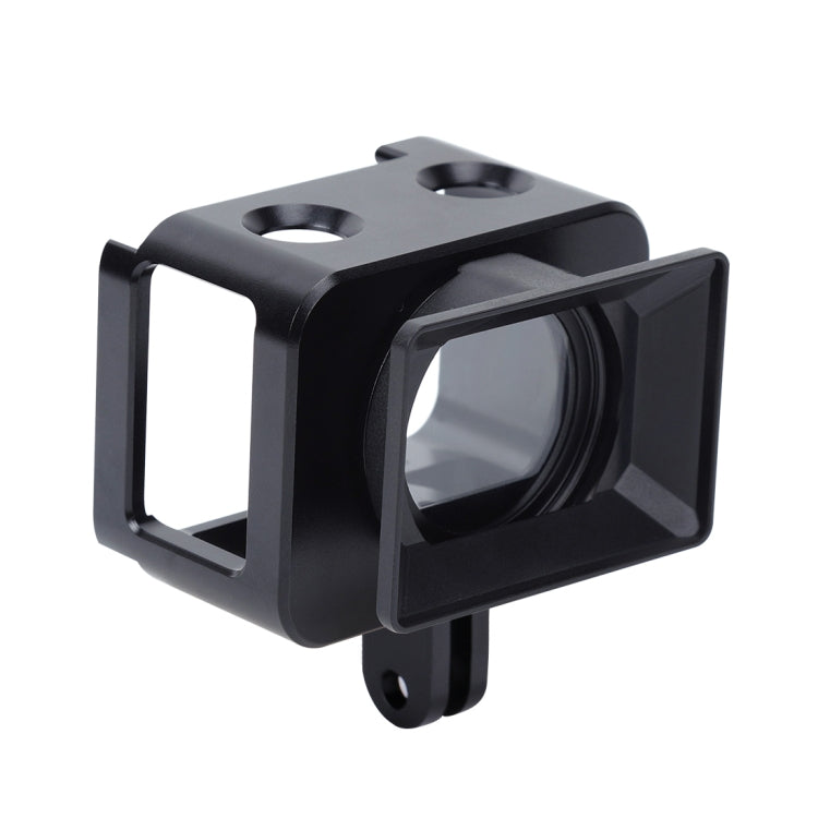 Aluminum Alloy Protective Cage + UV Filter Lens + Sunshade Kit for Sony RX0 / RX0 II