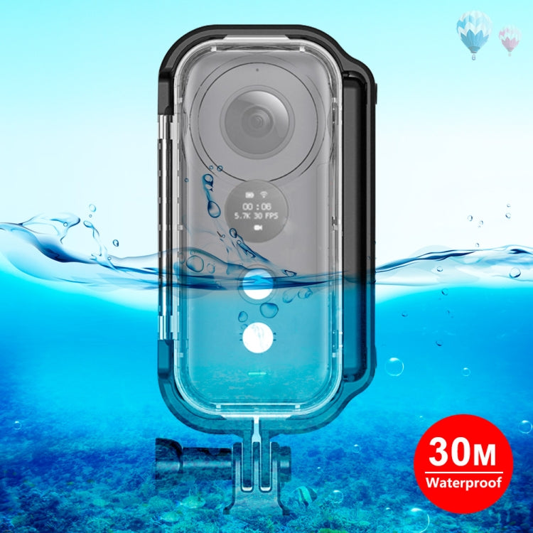PULUZ 30m Underwater Waterproof Housing for Insta360 ONE X Action Camera