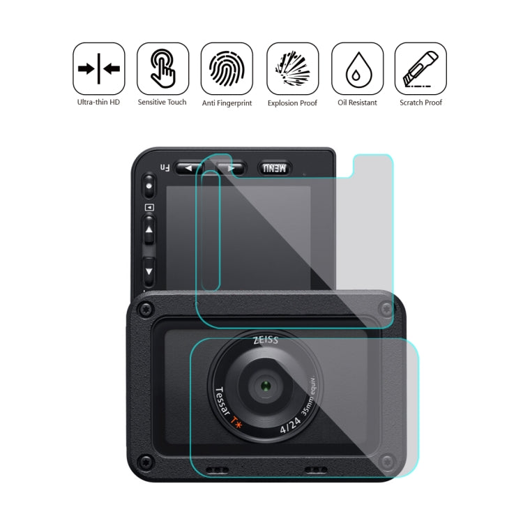 PULUZ Flexible Anti-fingerprint AF HD Film for Sony RX0 II / RX0