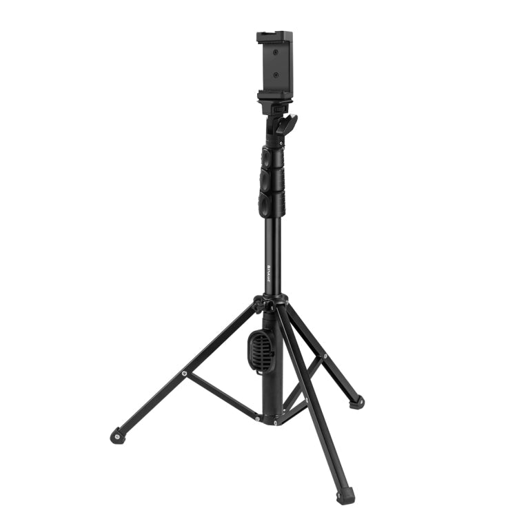 PULUZ Bluetooth Shutter Remote Selfie Stick Tripod Mount Holder for Vlogging Live Broadcast
