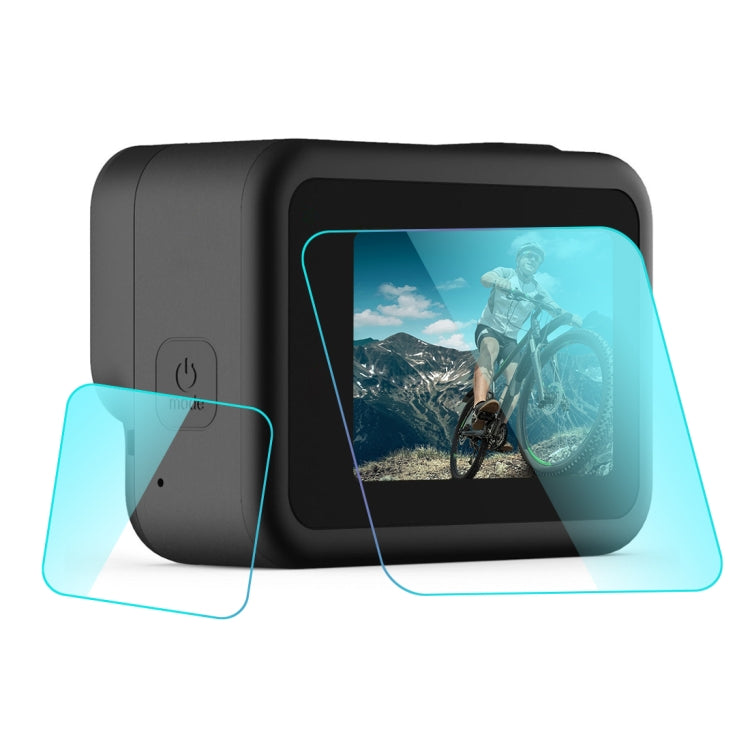PULUZ GoPro HERO8 Black Lens + LCD Display Tempered Glass Film