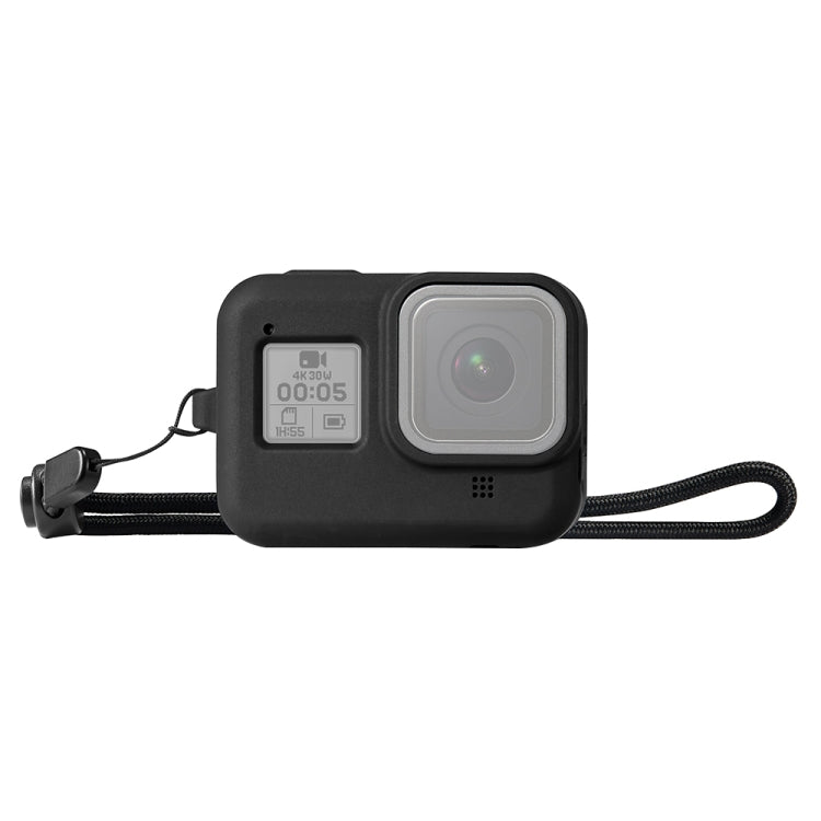 PULUZ Silicone Case and Wrist Strap for GoPro HERO8 Black