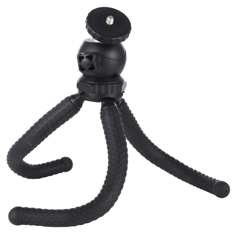 PULUZ Mini Octopus Flexible Tripod Holder with Ball Head for SLR Cameras, GoPro, and Cellphones