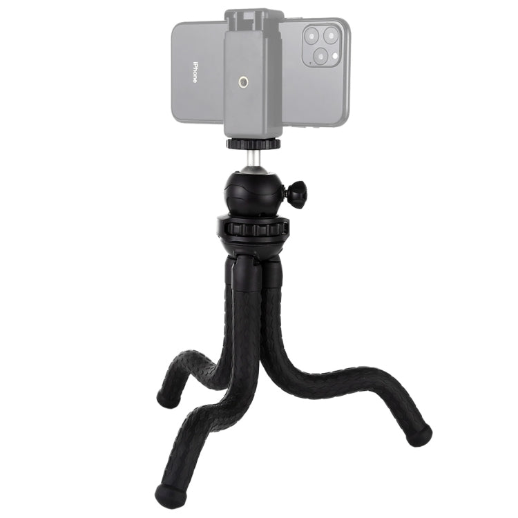 PULUZ Mini Octopus Flexible Tripod Holder with Ball Head - 30cmx5cm