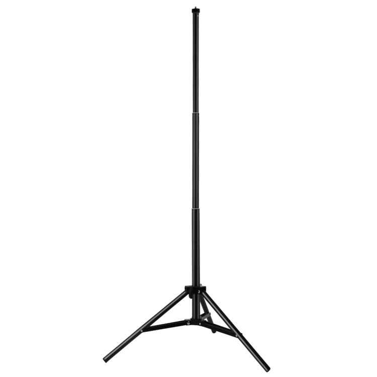 PULUZ 1.65m Aluminum Tripod Mount Holder for Vlogging Video Light Live Broadcast Kits (Black)