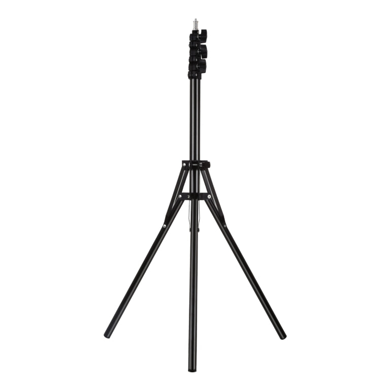 PULUZ Reverse Foldable Tripod Mount Holder for Vlogging Video Light Live Broadcast Kits (Black)