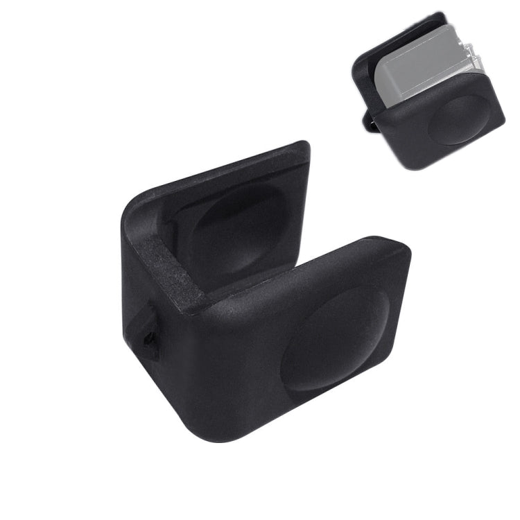 PULUZ Silicone Lens Cover for Insta360 One R 360 Edition / One RS 360 Edition (Black)