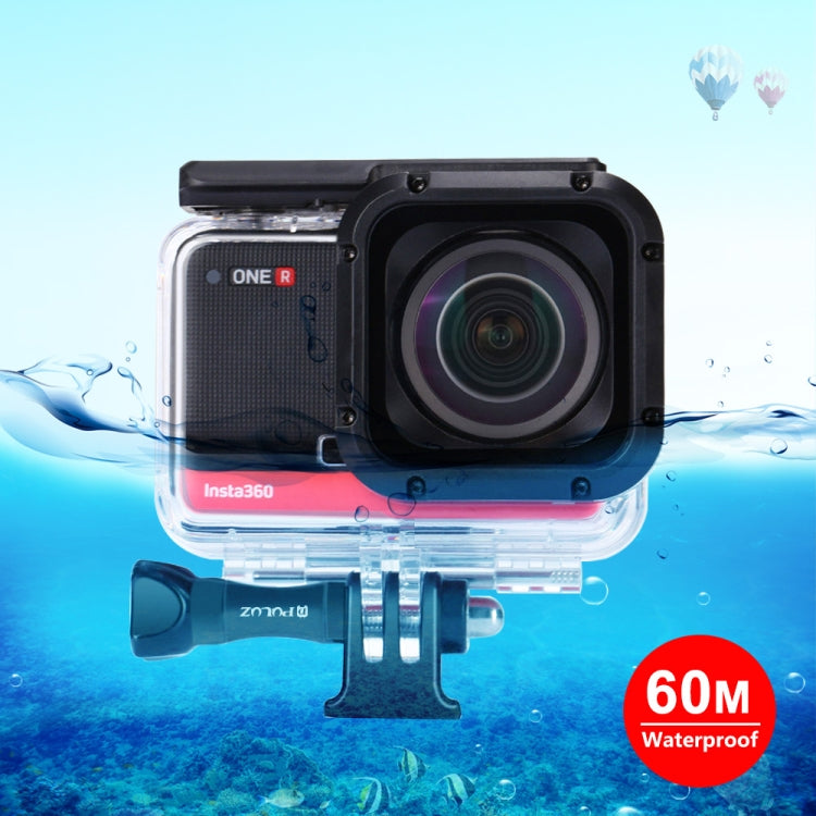 Underwater Waterproof Housing Case for Insta360 ONE R 4K Wide-angle Edition