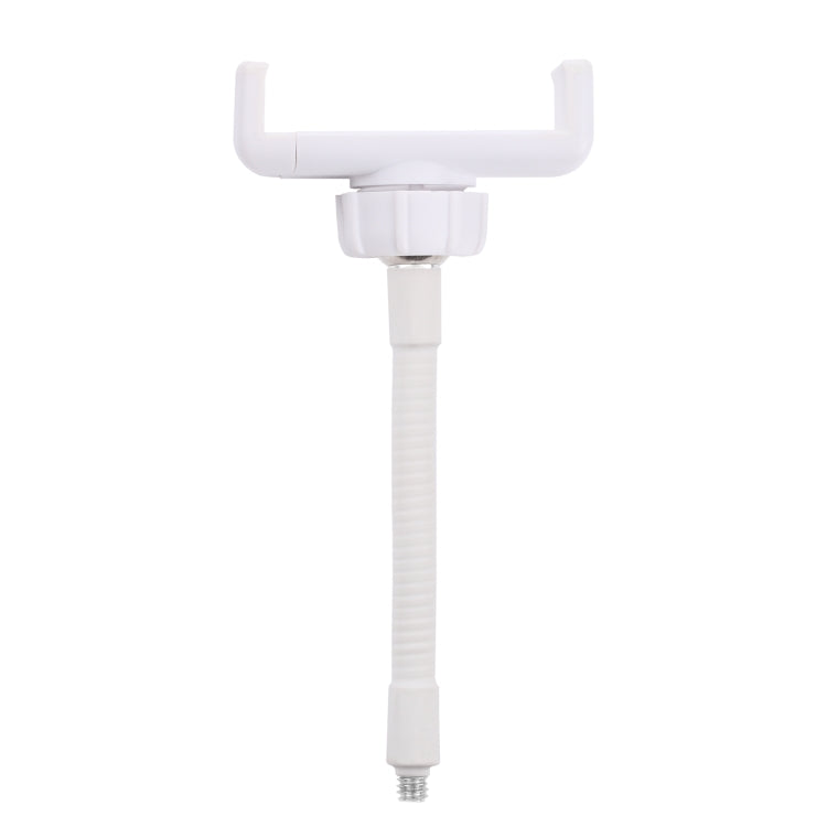 PULUZ Flexible Phone Holder with Wide Clamp Base (White)