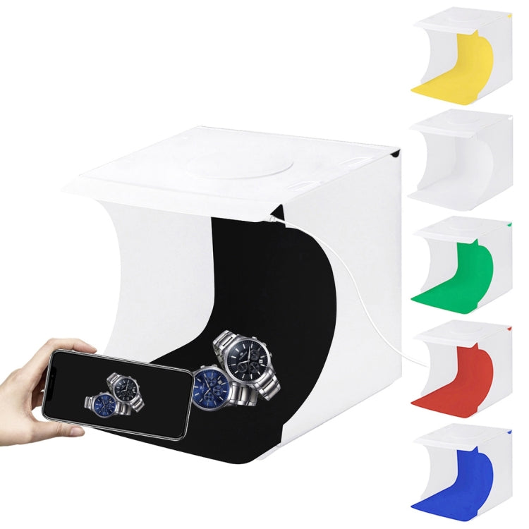 PULUZ 20cm Portable Folding Light Box Kit with 6 Backdrops