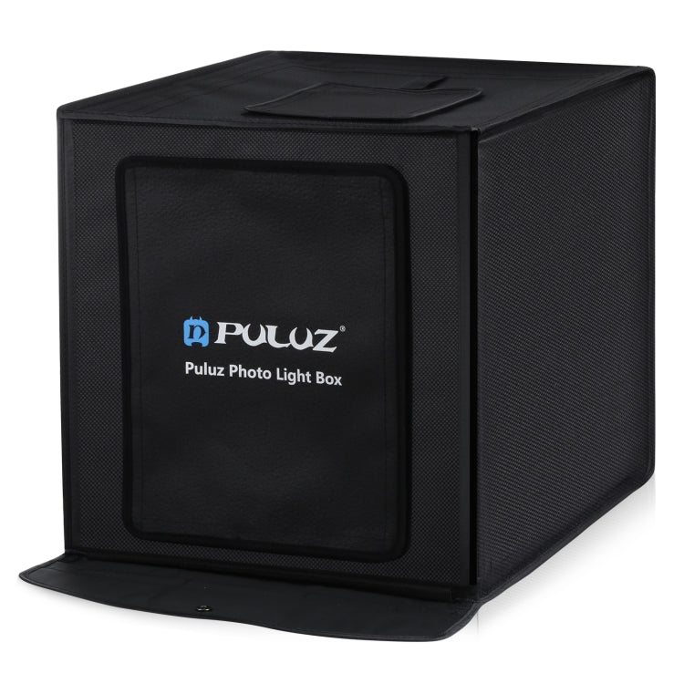 PULUZ Photo Studio Light Box Portable 24x24x24 Inch Tent Kit with LED Lights and Backdrops