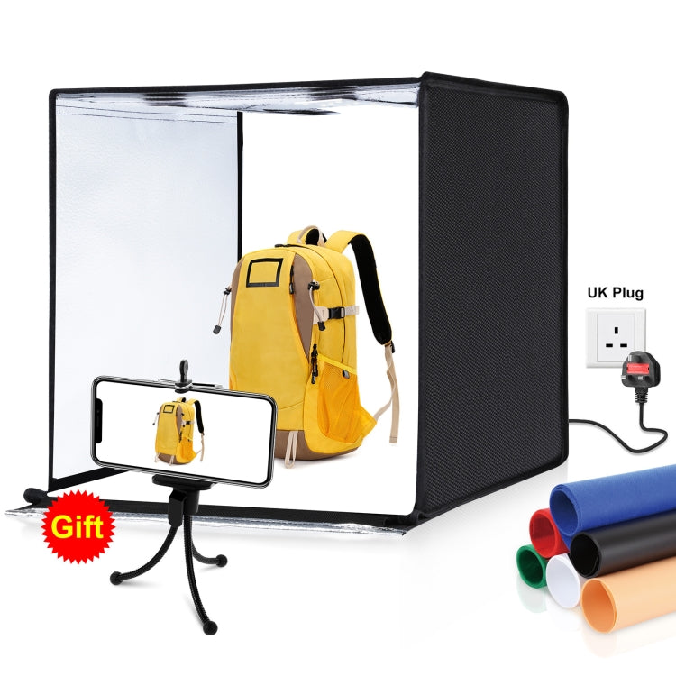 PULUZ Photo Studio Light Box Portable Photography Tent Kit with 6 Removable Backdrops