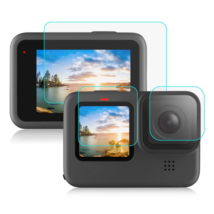 PULUZ Tempered Glass Film for GoPro Hero11/10/9 Black