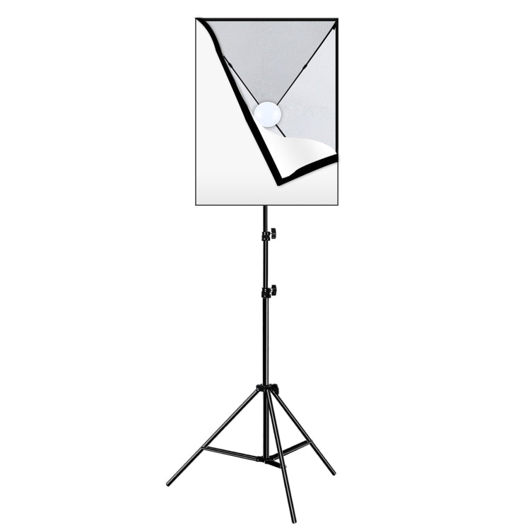 PULUZ Studio Softbox Photography Kit with 30W LED Bulb and 2m Tripod Stand (US Plug)
