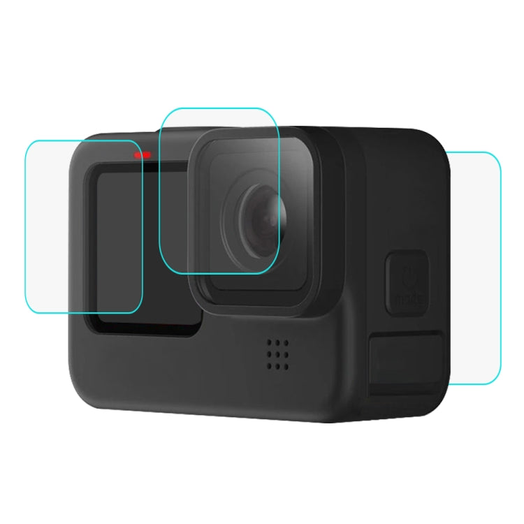 PULUZ Tempered Glass Film for GoPro Hero11/10/9 Black