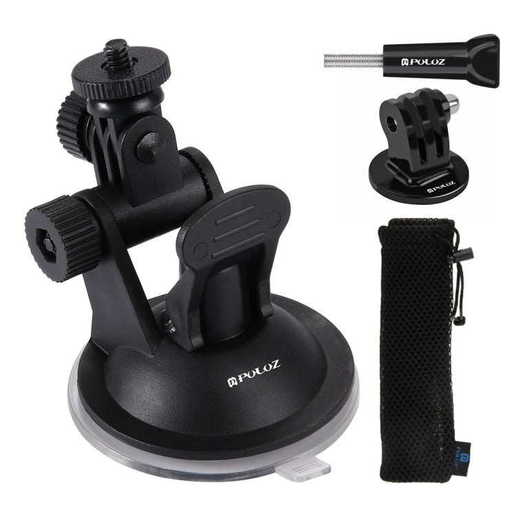 PULUZ Car Suction Cup Mount for GoPro and DJI Osmo Action Cameras