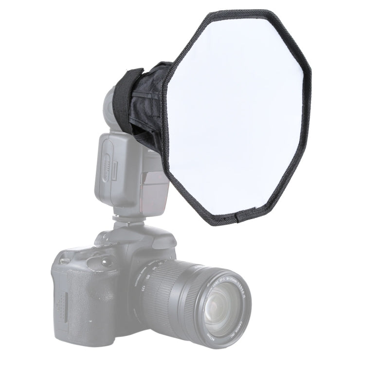 PULUZ 20cm Octagonal Foldable Soft Flash Light Diffuser Softbox