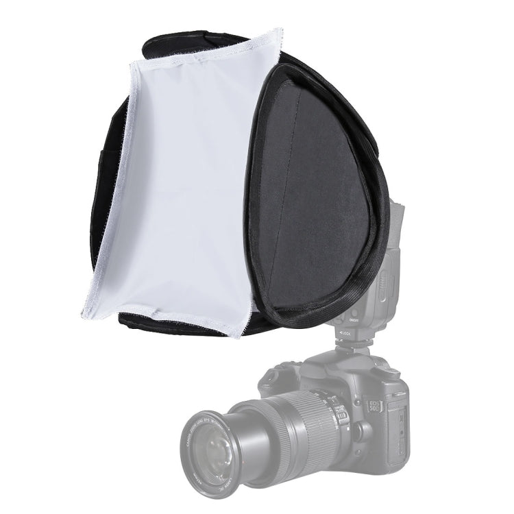 PULUZ Foldable Soft Flash Light Diffuser Softbox Cover, 23cm x 23cm