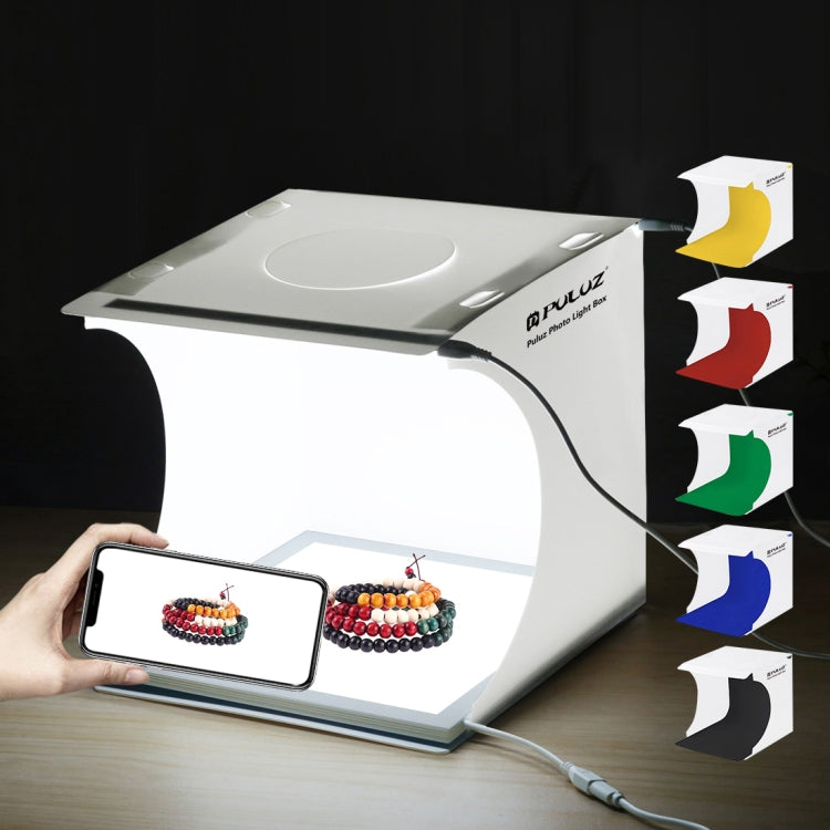 PULUZ Mini LED Photography Shadowless Light Studio Tent Box