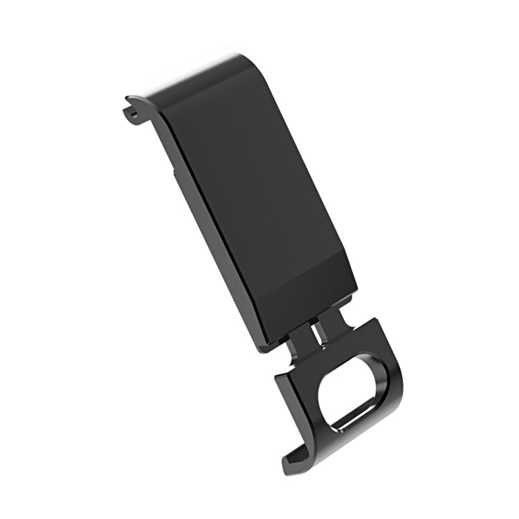 PULUZ Aluminum Alloy Battery Side Cover for GoPro Hero11 Black / HERO10 Black / HERO9 Black (Black)
