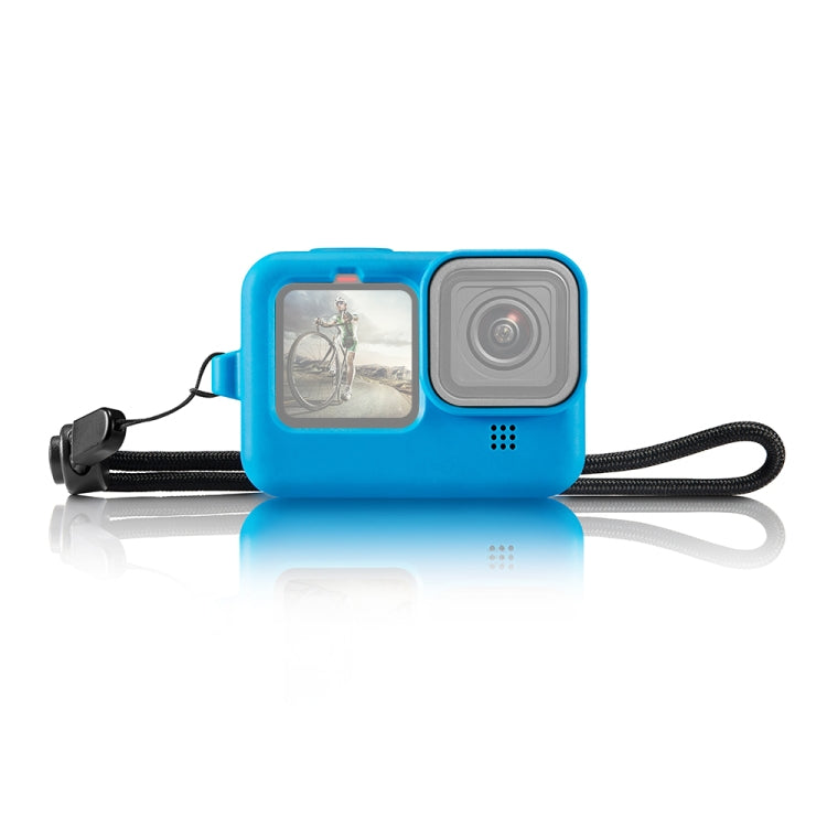 PULUZ Silicone Protective Case Cover for GoPro Hero11/10/9 (Blue)
