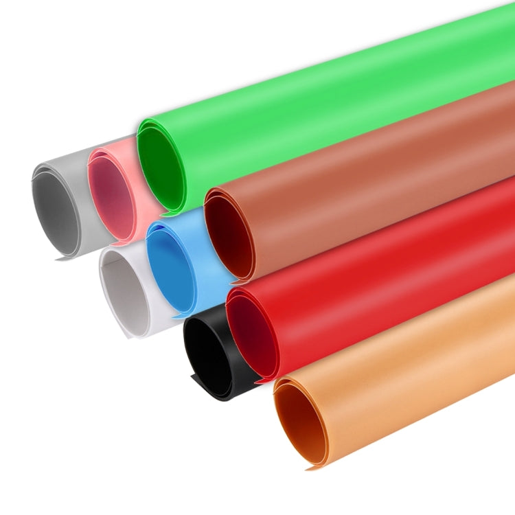 PULUZ Dual-Sided PVC Photography Background Kit for Studio Tent Box, 121cm x 58cm (Red)