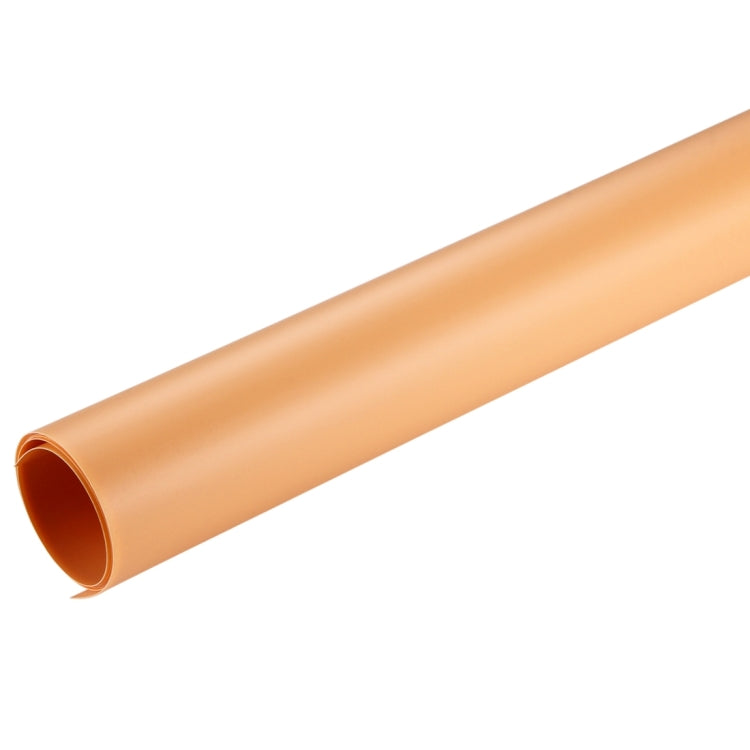 PULUZ Orange Photography Background PVC Paper Kit, Size: 121cm x 58cm