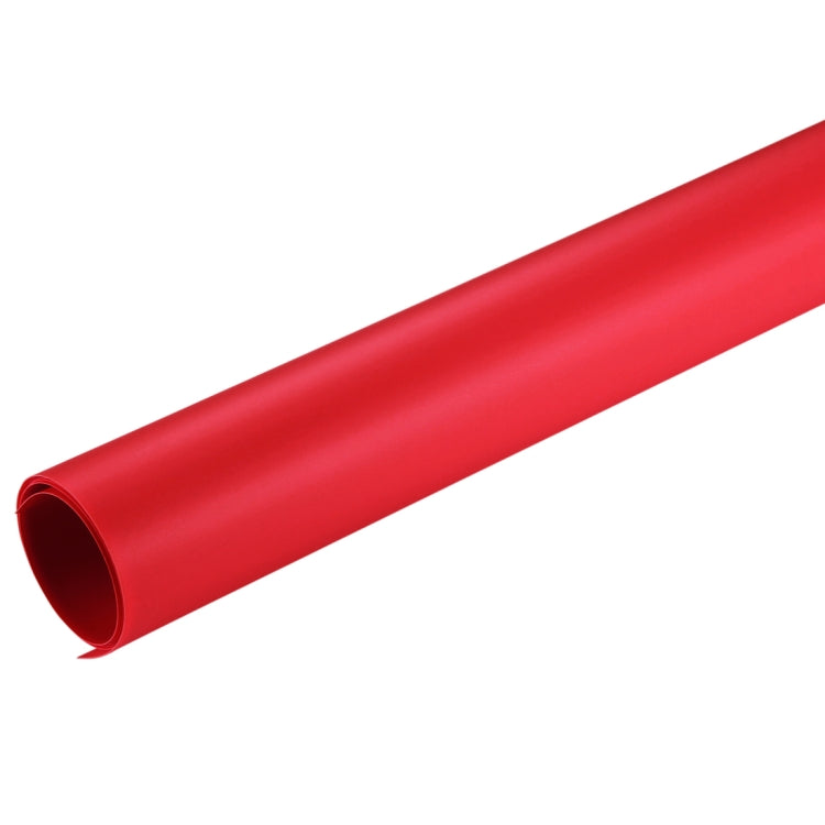 PULUZ Photography Background PVC Paper for Studio Tent Box, Dimensions: 73.5cm x 36cm (Red)