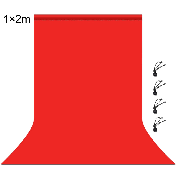 PULUZ 1m x 2m Red Photography Background Cloth Backdrop