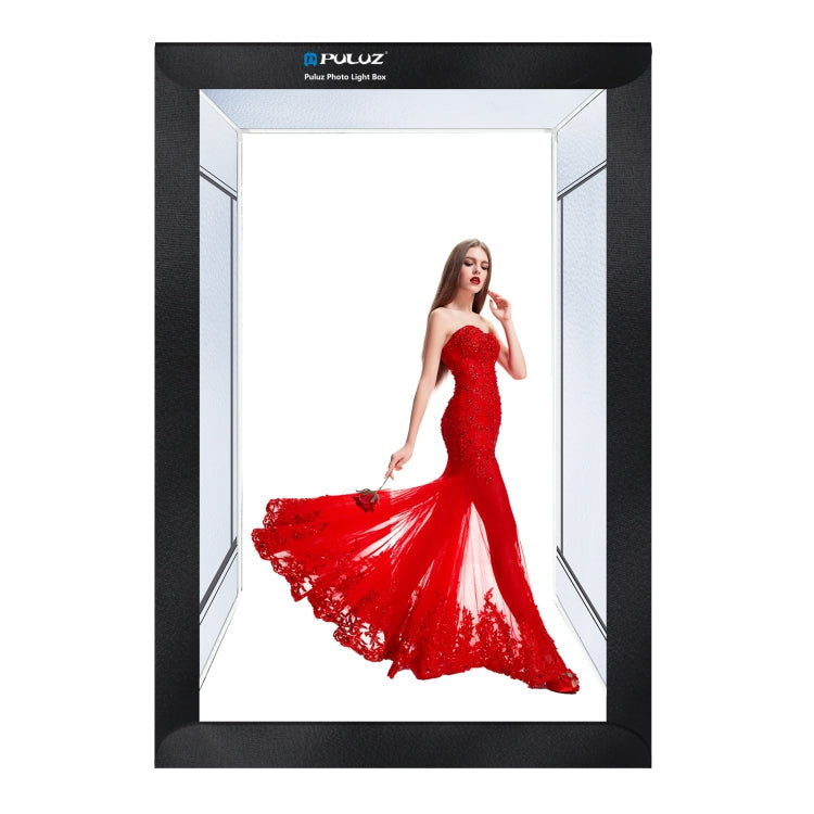 PULUZ 2m 240W 5500K Photo Light Studio Box Kit for Clothes and Model Portraits