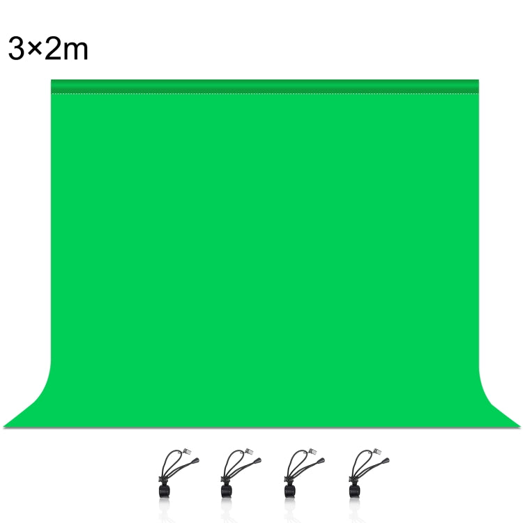 Photography Backdrop Cloth for Studio - Green, 3m x 2m