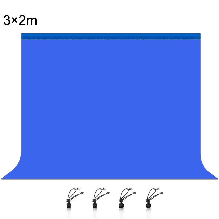 PULUZ 3m x 2m Photography Background Cloth Backdrop (Blue)