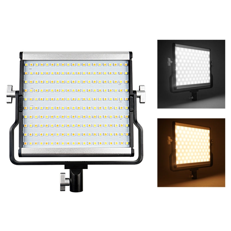 Adjustable 15W LED Studio Video Light with LCD Display and Color Temperature Control (US Plug)