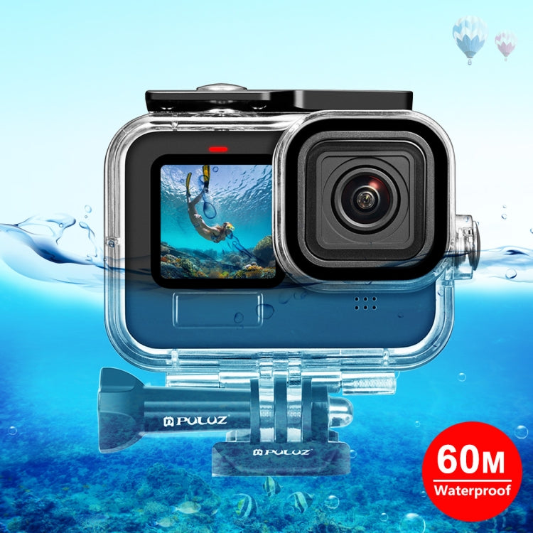 PULUZ GoPro Hero11/10/9 Black Waterproof Housing Case with Mount & Screw